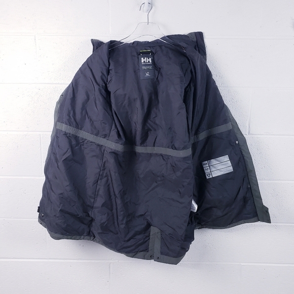 Helly Hansen Boyne Insulated Parka Coat 2.0 Green Women's Size Large - Picture 4 of 13